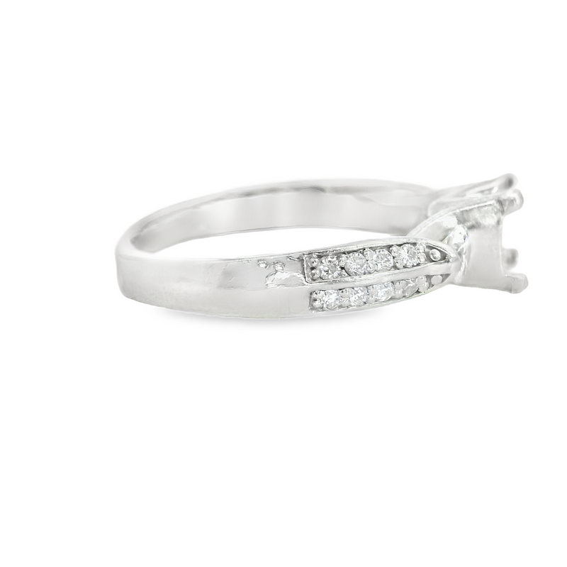 PLATINUM & DIAMOND ENGAGEMENT RING