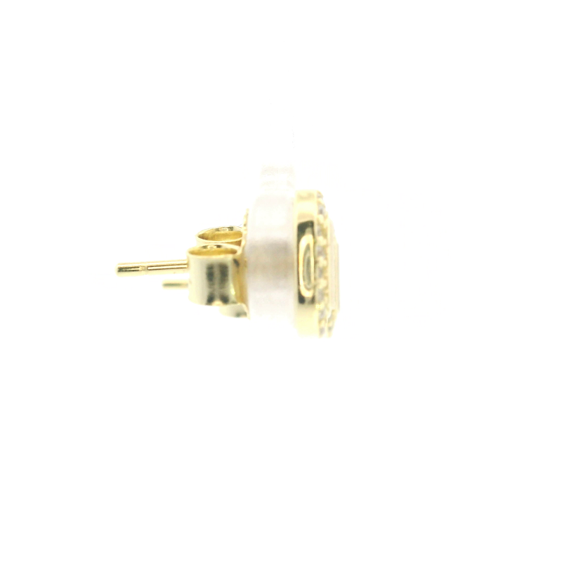 Gold Plated Gemstone Earrings