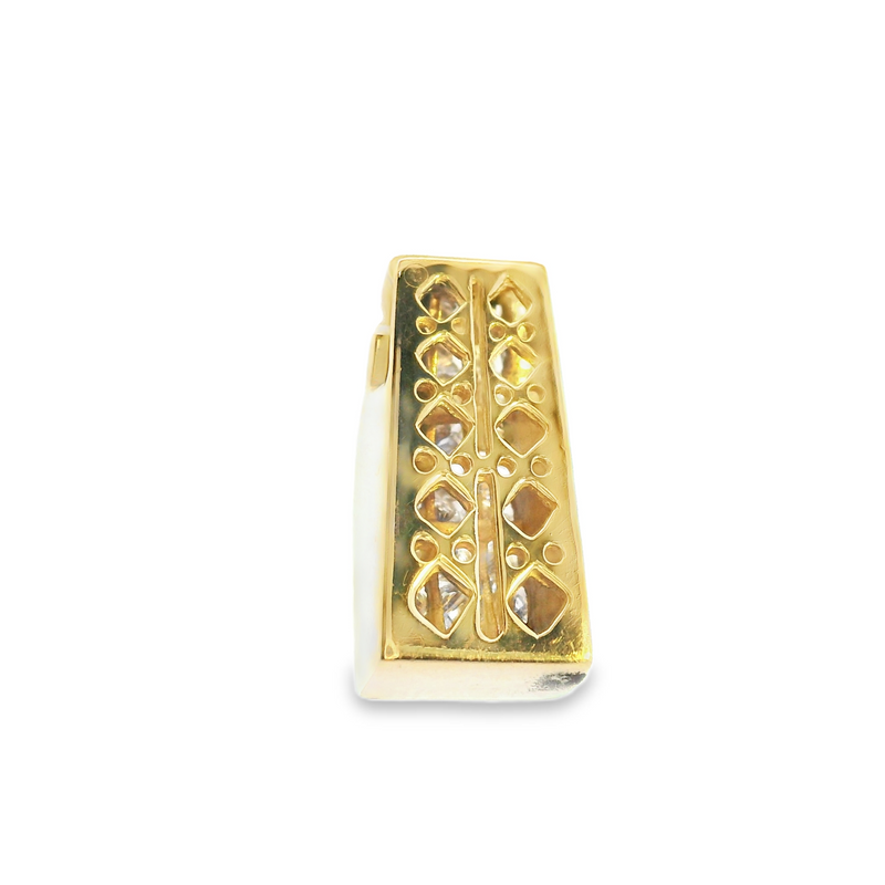 14K YG Diamond Slide Pendant 2.00 CT TW