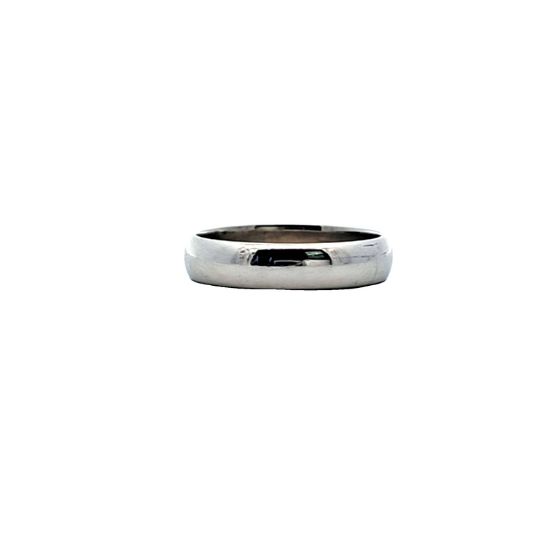 14K WG Wedding Band Size 5.75
