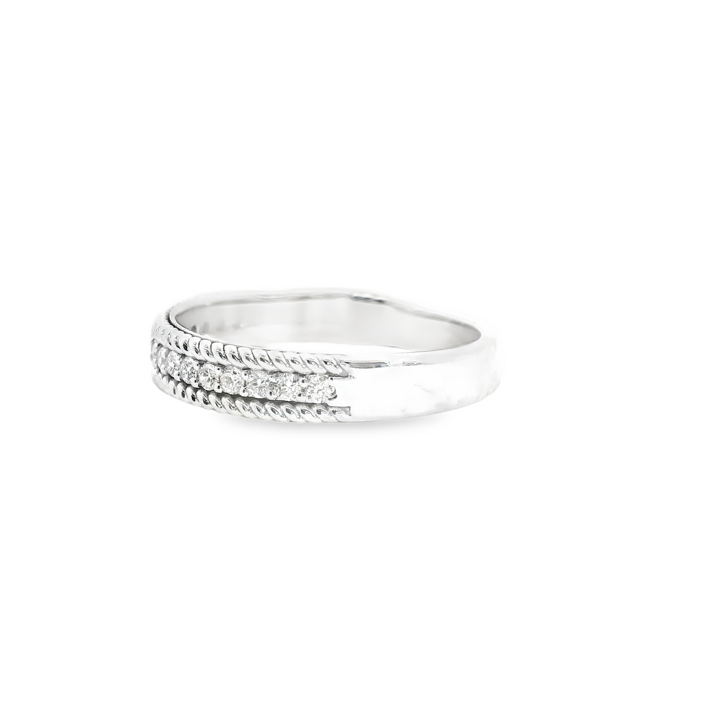 10K WG Diamond Band