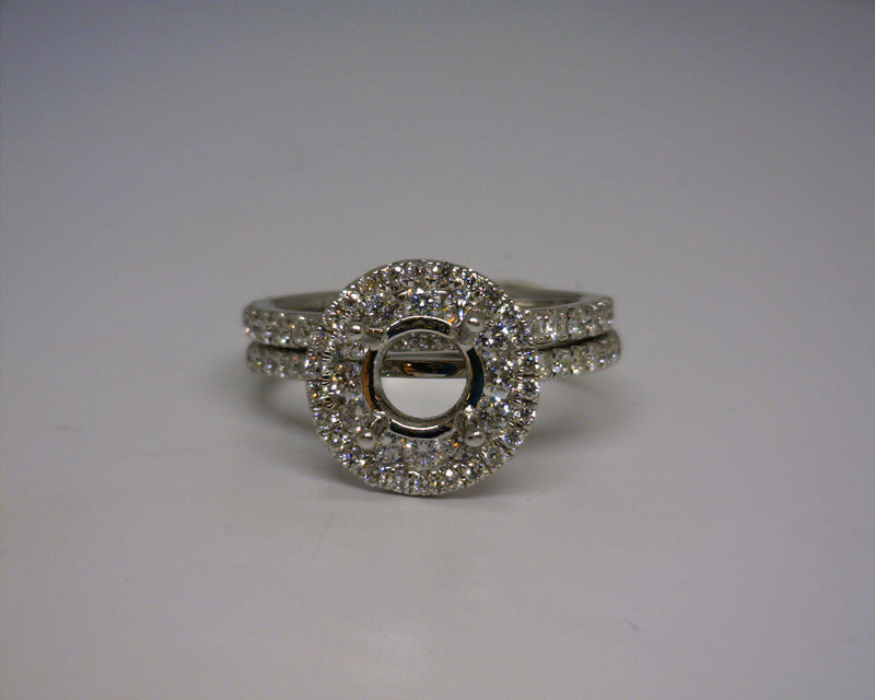 18K WG DIAMOND  SET