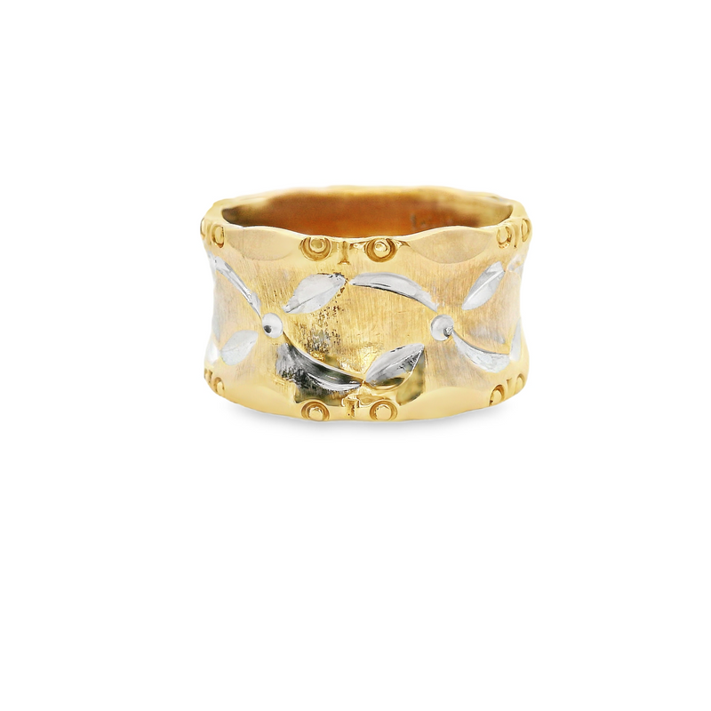 14K Two Tone Fashion Ring