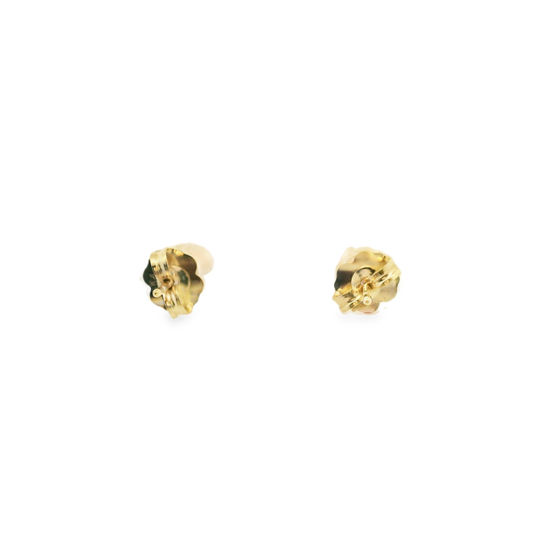 14K YG Ball Post Studs 6.0mm