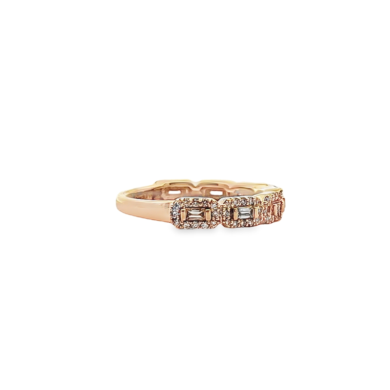 14K YG Diamond Band 0.50 CT TW