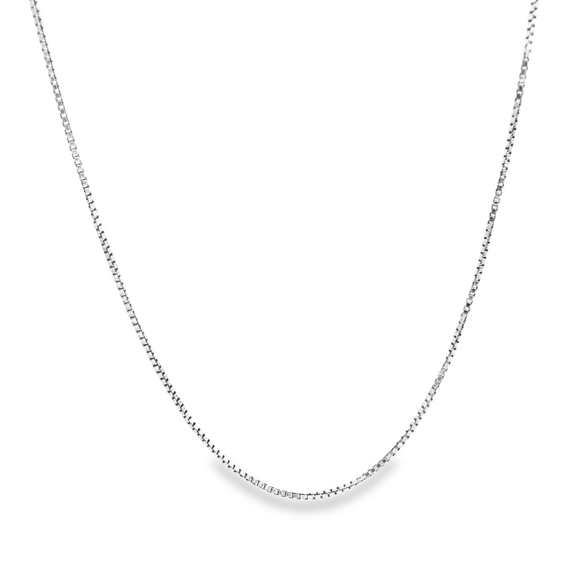 Sterling Silver Box Chain 16"