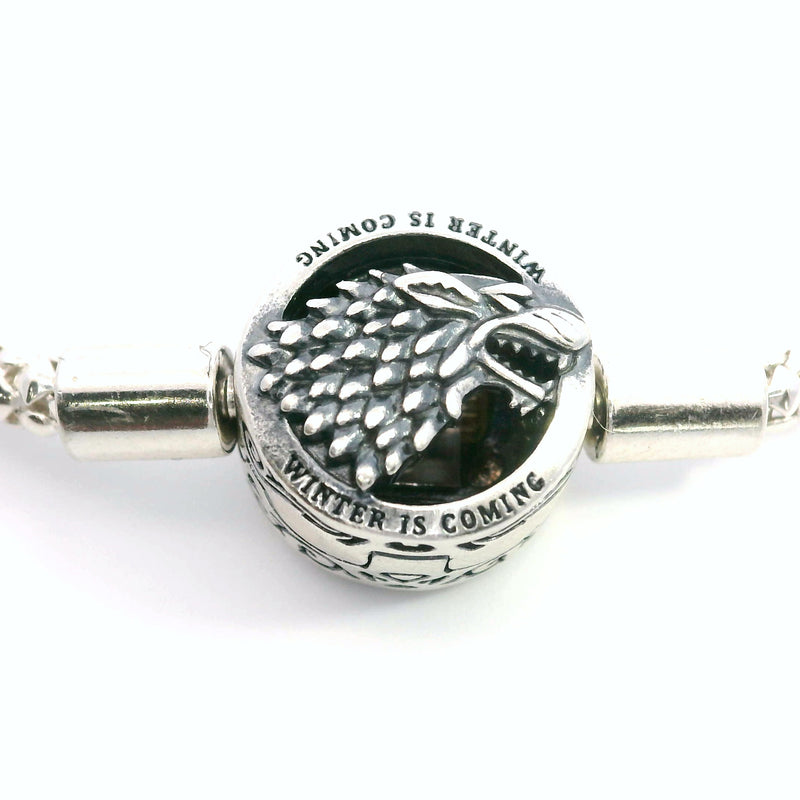 Pandora Sterling Silver & Gold Tone Game of Thrones Bracelet