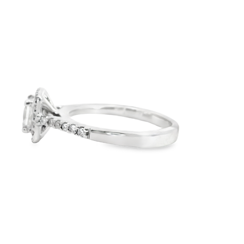 14K WG PRINCESS  RING