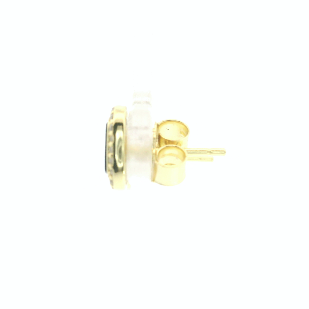 Gold Plated Gemstone Earrings