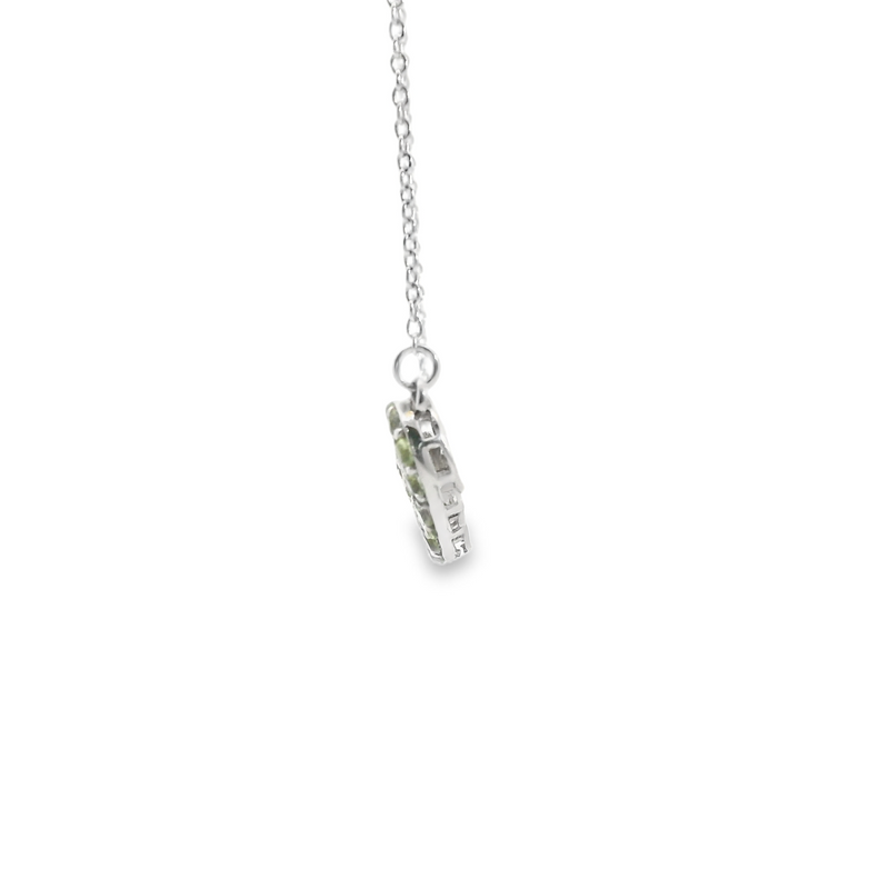 Sterling Silver Peridot Necklace