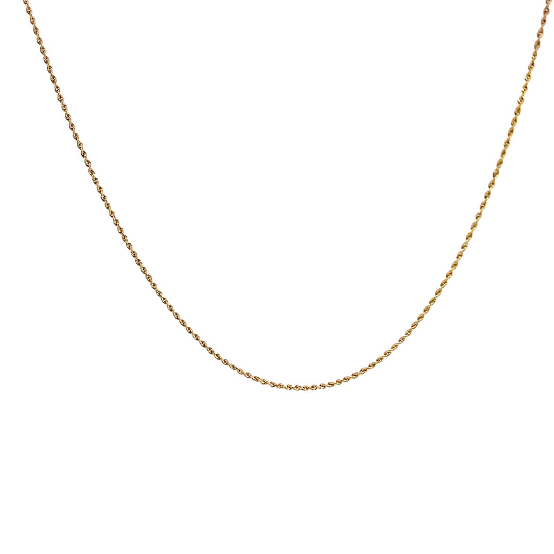 14K YG Rope Chain 16"