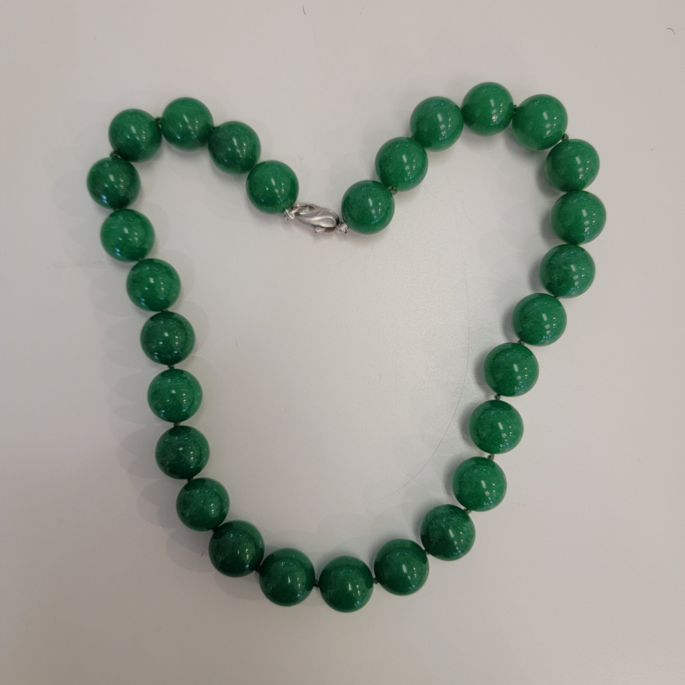 Jade, gold and Buddha neckace, hand-crafted in NYC by Gifted Unique