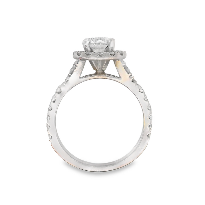14K WG DIAMOND ENGAGEMENT SET