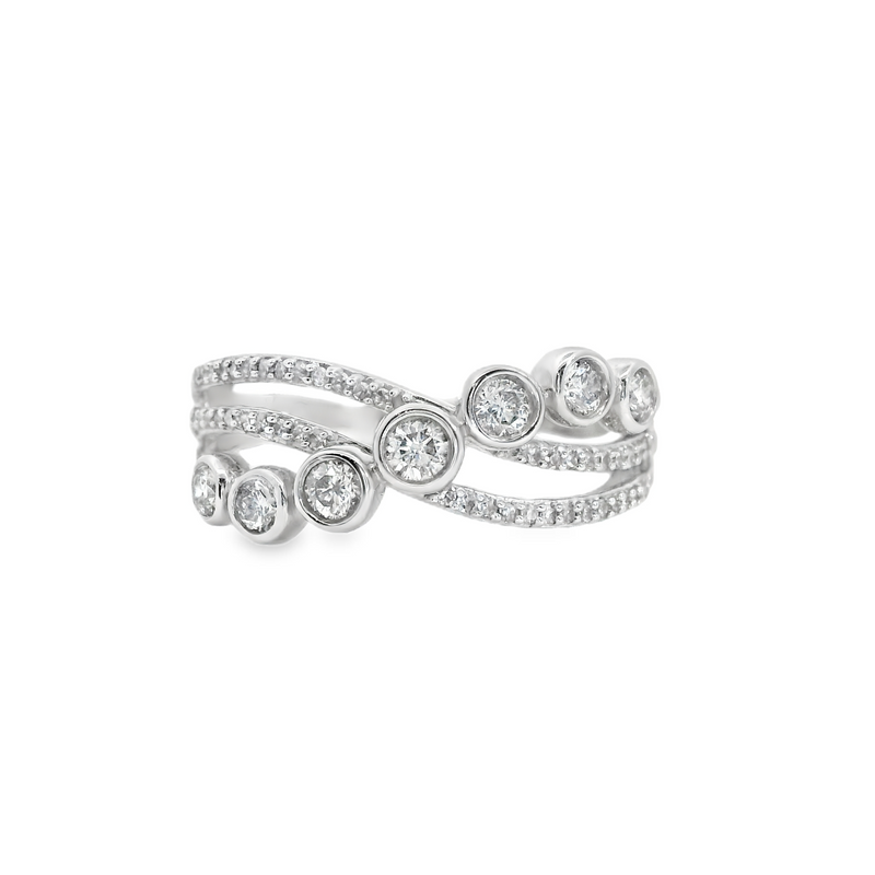 10K WG Diamond Fashion Ring