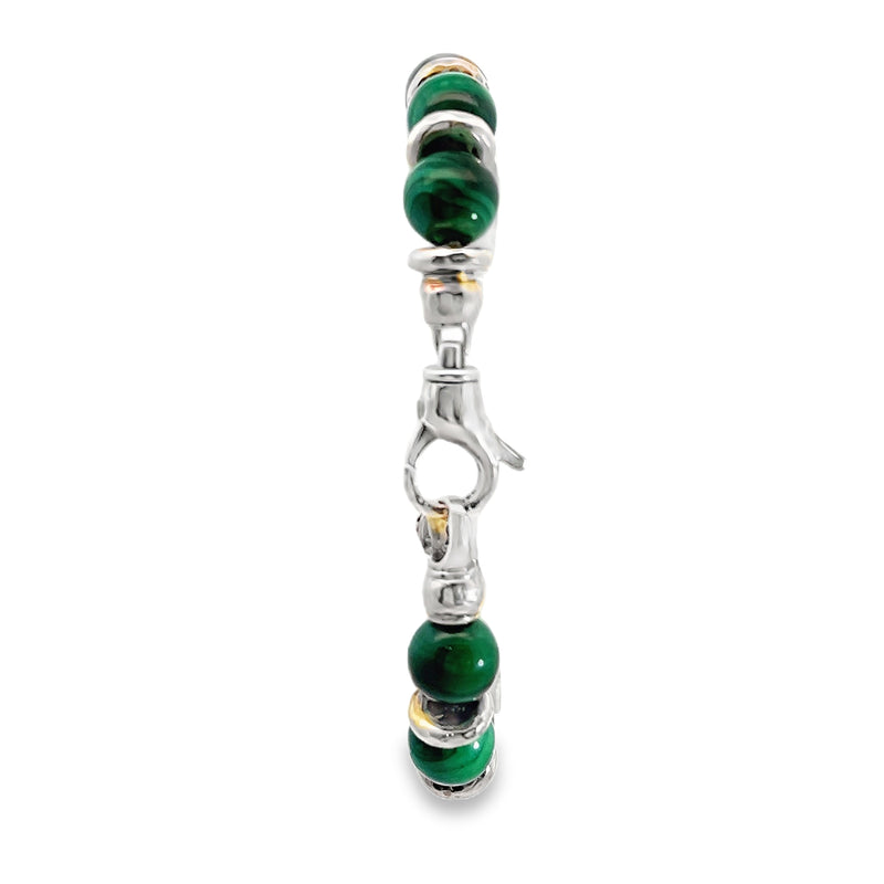 JAI by John Hardy Malachite Bracelet 7"