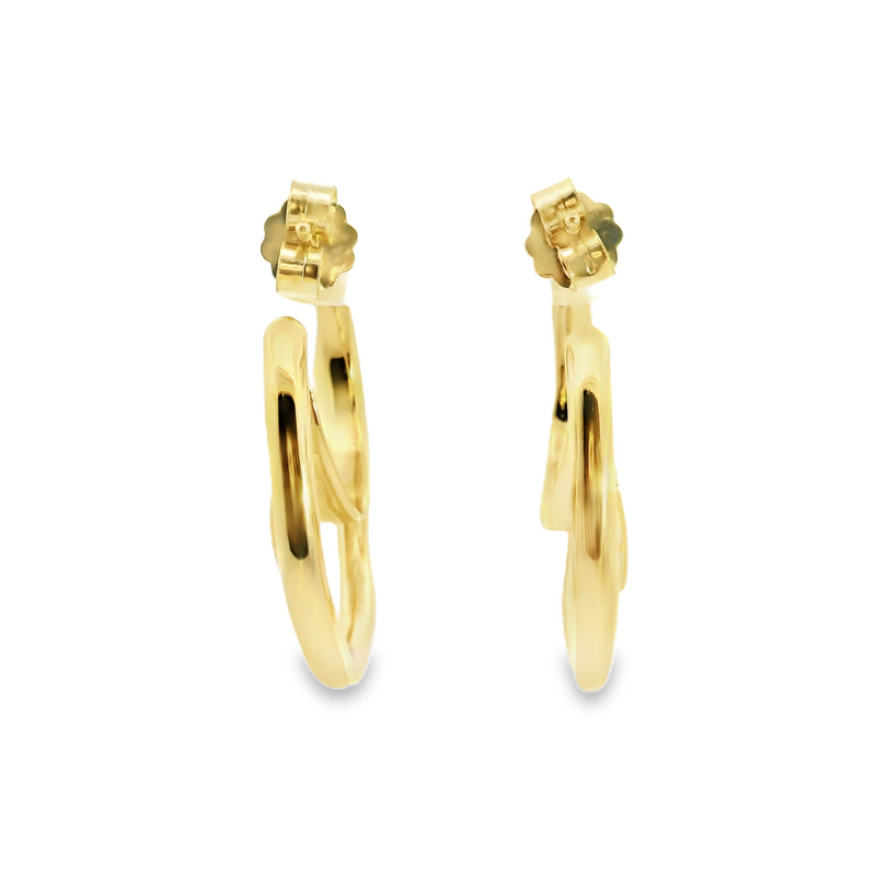 Gold Plated DoubleHoops