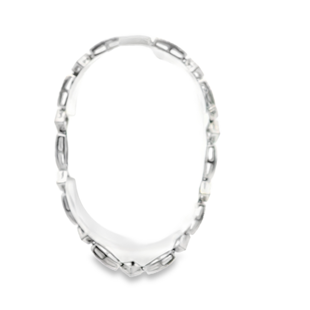 Sterling Silver Diamond Tennis Bracelet