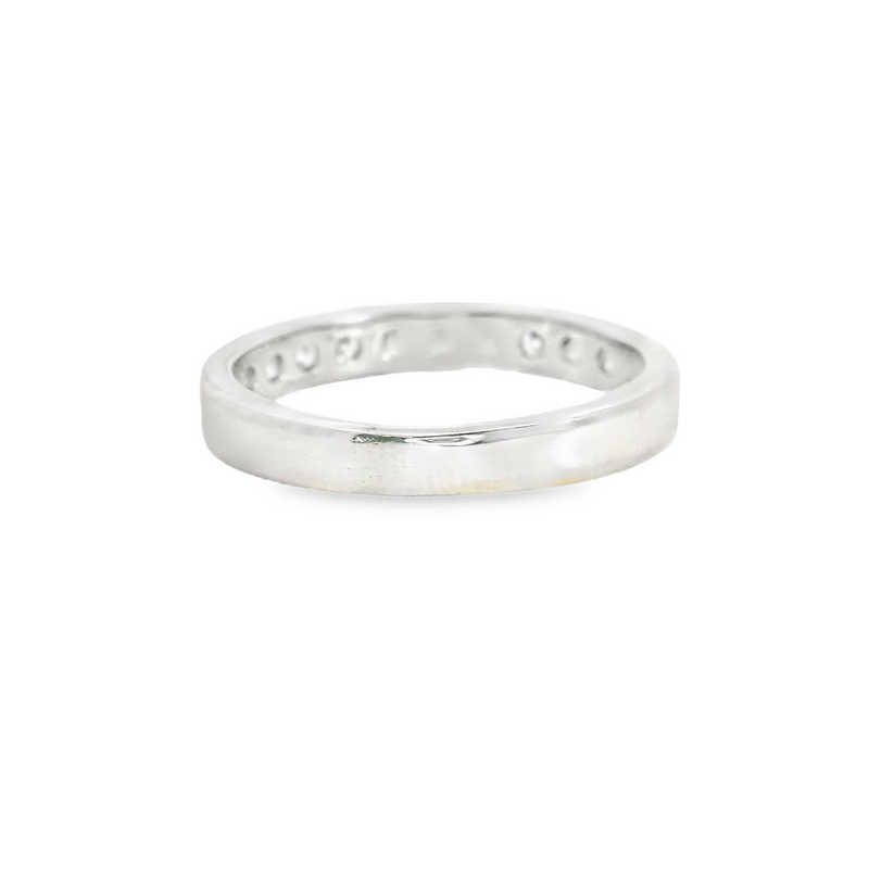 14K WG Channel Set Diamond Band
