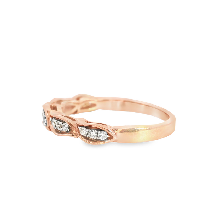 10K RG DIAMOND BAND