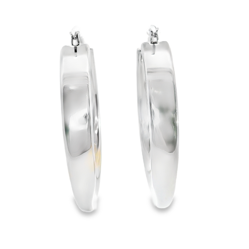 Sterling Silver Hoops