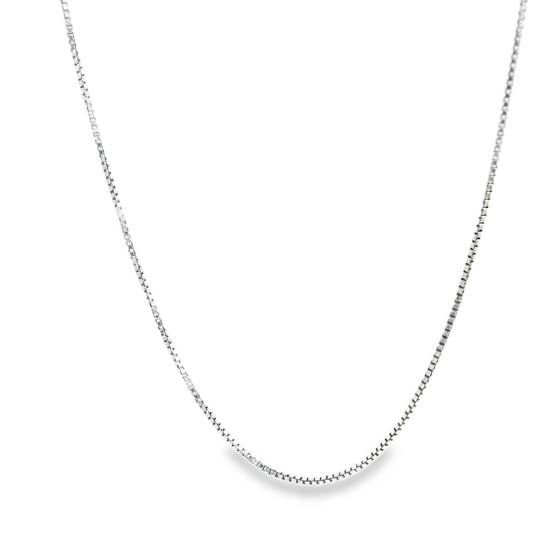 Sterling Silver Box Chain 16"