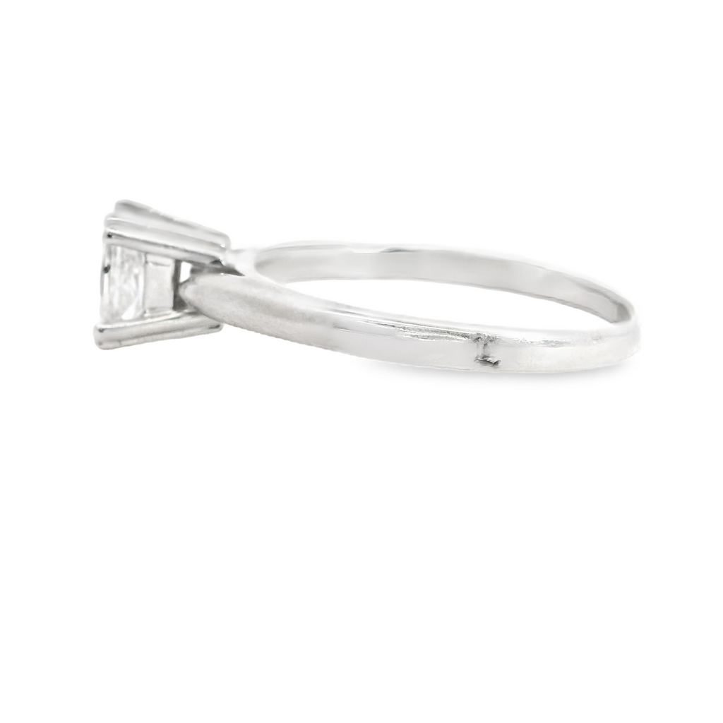 14K WG SOLITAIRE RING