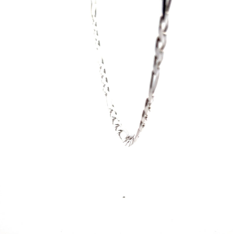 Sterling Silver 24" Figaro Chain