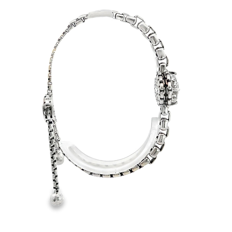 JAI by John Hardy White Sapphire Bolo Bracelet