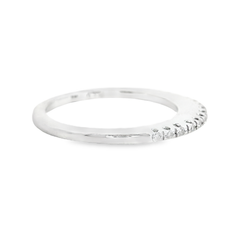 14K WG DIAMOND BAND