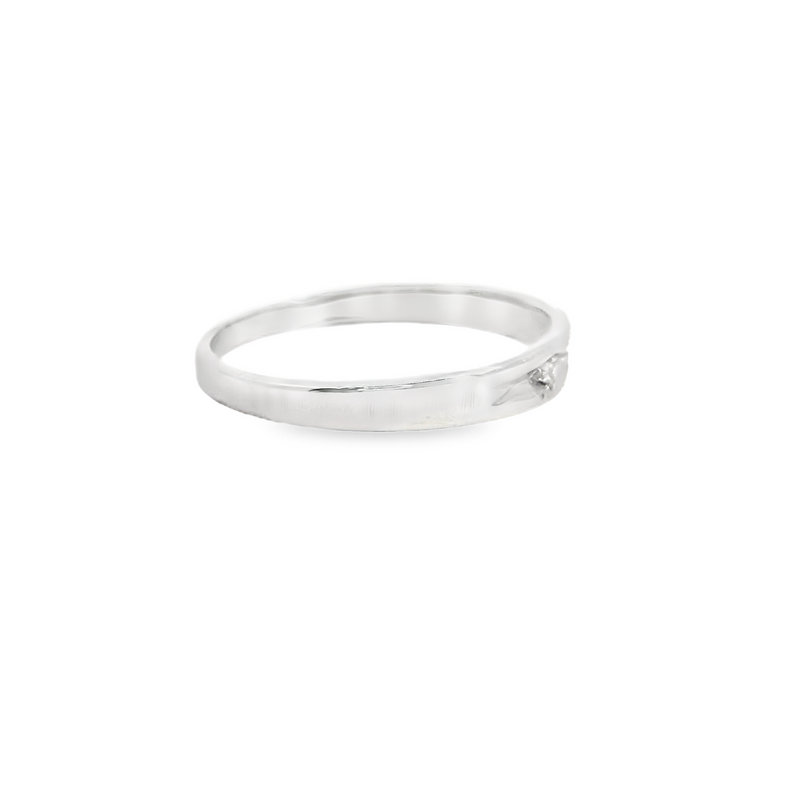 14K WG LADIES DIAMOND BAND