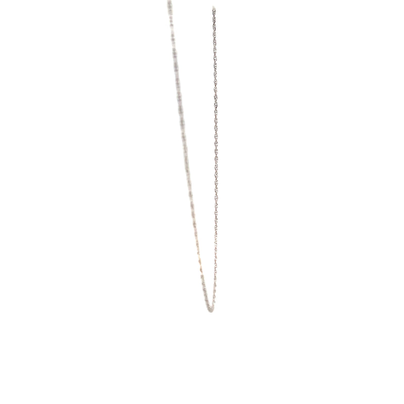 Sterling Silver 18" Loose Rope Chain