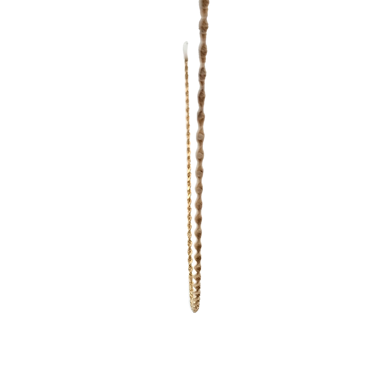 14K YG 18" Rope Chain