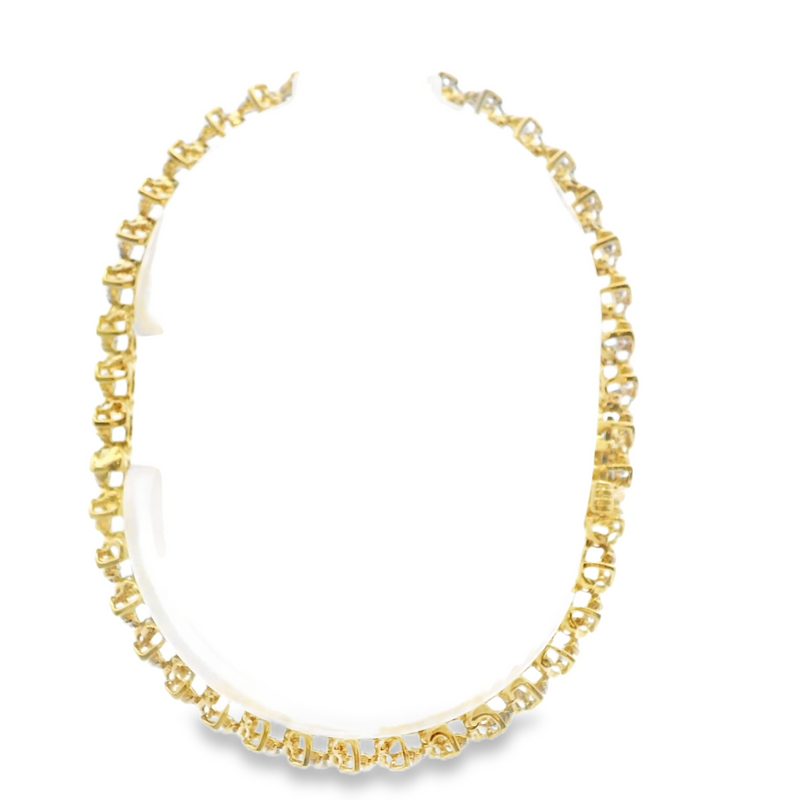 10K YG Diamond Tennis Bracelet