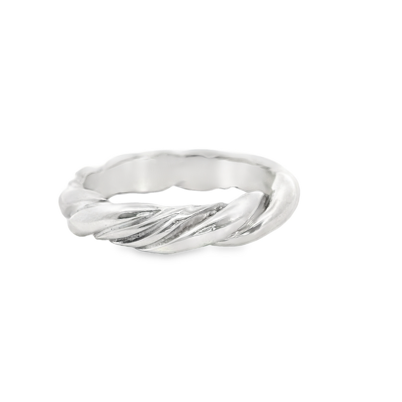 Sterling Silver Twist Band