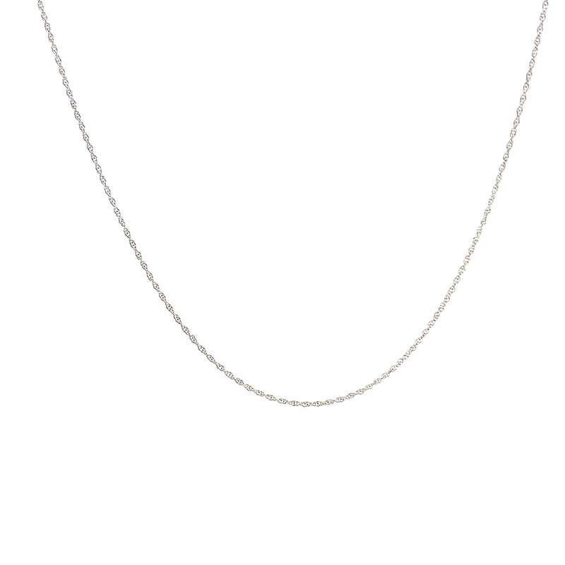 Sterling Silver 18" Loose Rope Chain