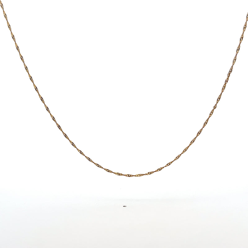 14K YG Loose Rope Chain