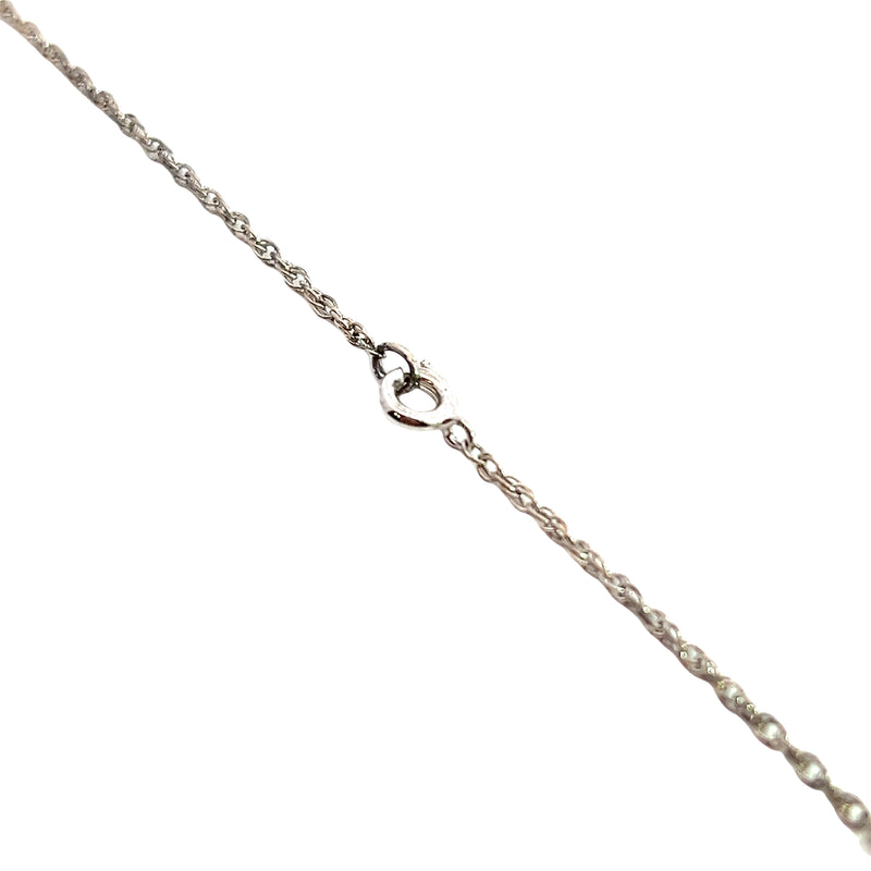 Sterling Silver 18" Loose Rope Chain