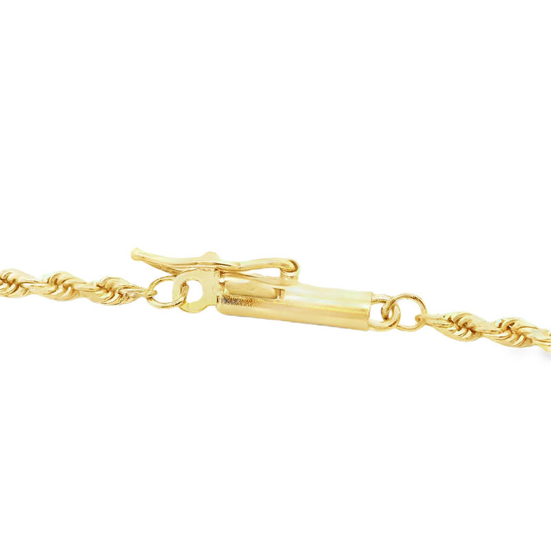14K YG Rope Chain 24"