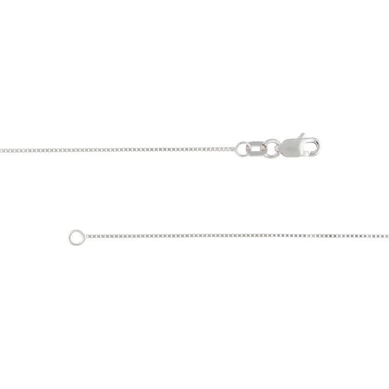 10K WG Box Chain 20"