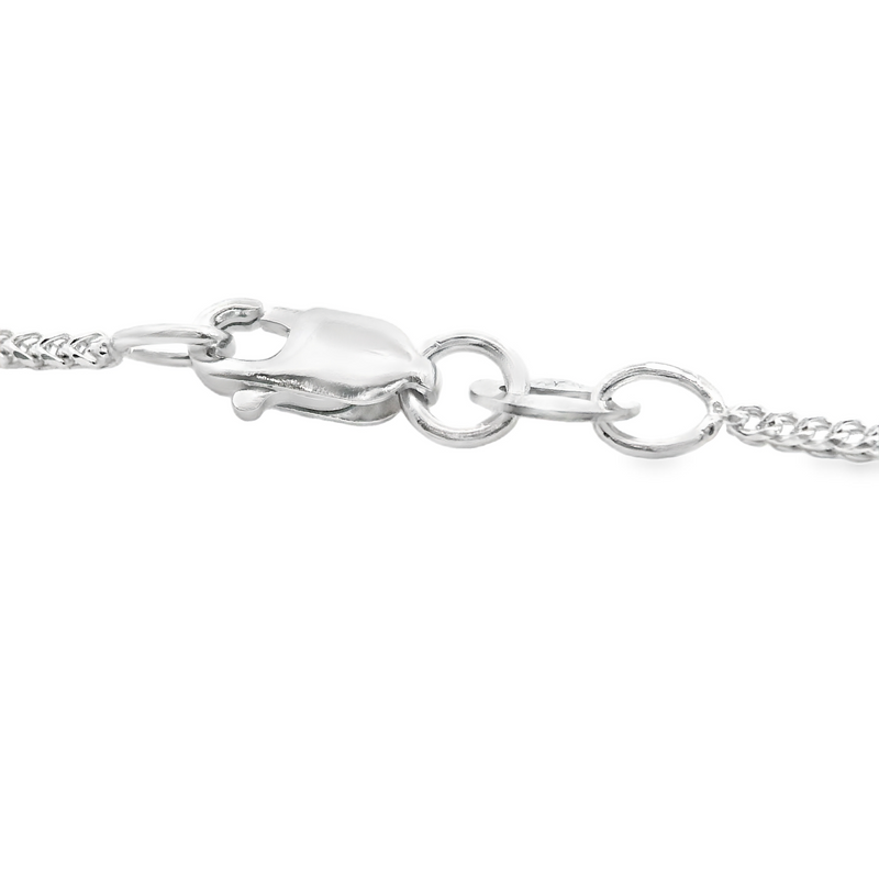 10K WG Diamond Cut Wheat Chain 16