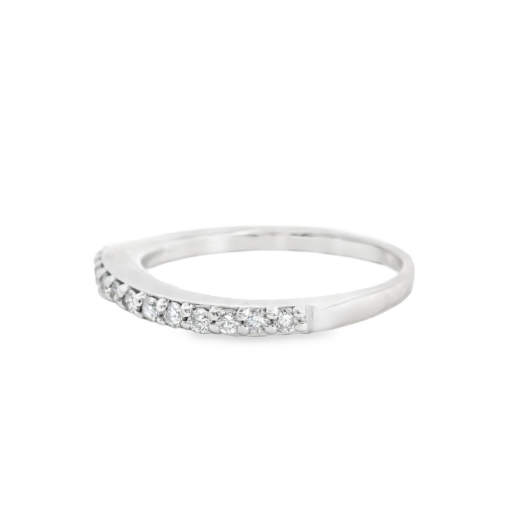 14K WG DIAMOND BAND