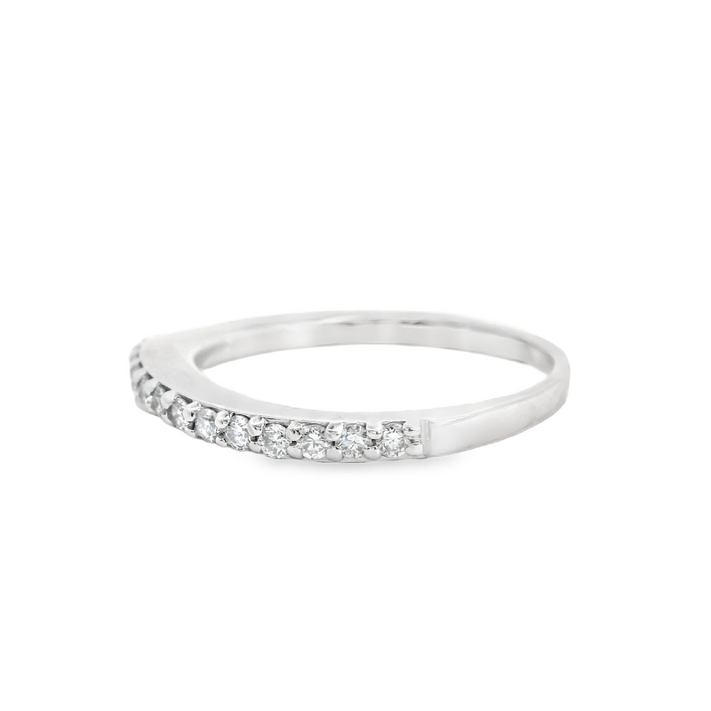 14K WG DIAMOND BAND