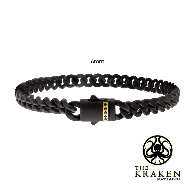 6mm Black IP Steel Matte Finis