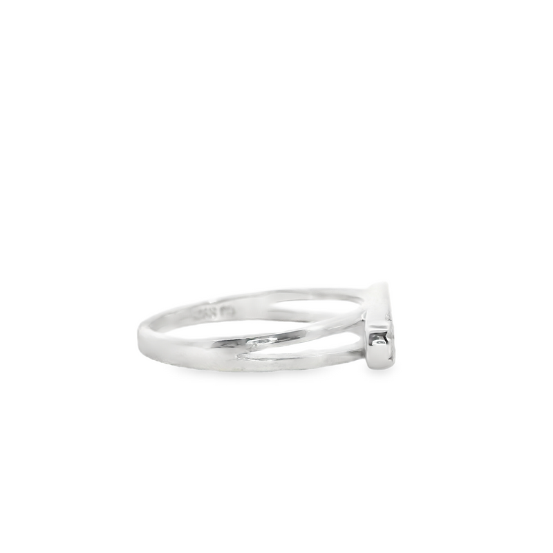 Sterling Silver CZ Ring Size 7