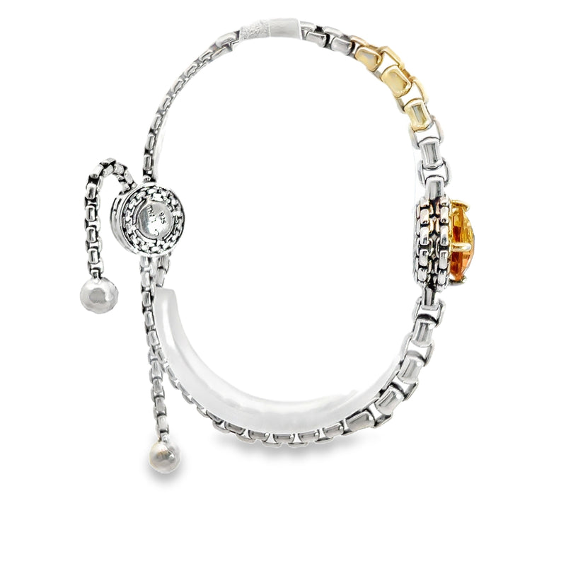 JAI by John Hardy Citrine Bolo Bracelet