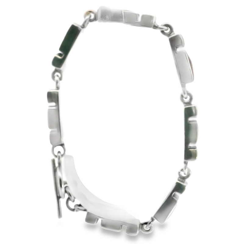 Sterling Silver Lapis Bracelet
