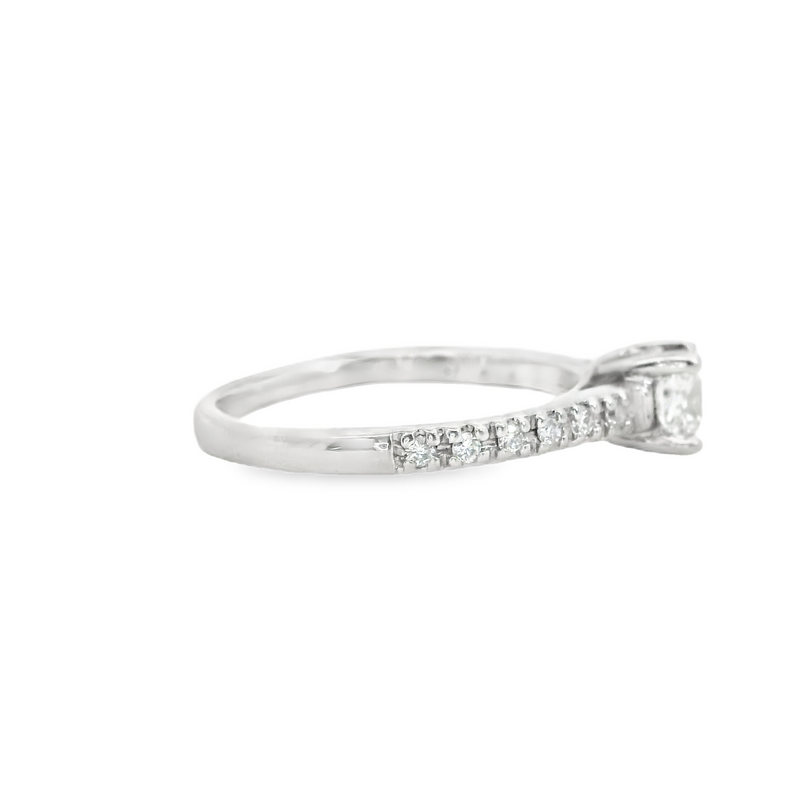 14K WG DIAMOND ENGAGEMENT RING