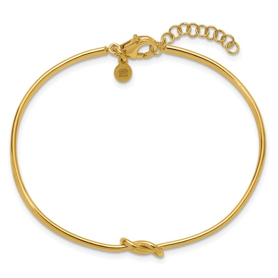Gold Plated Knot Bracelet