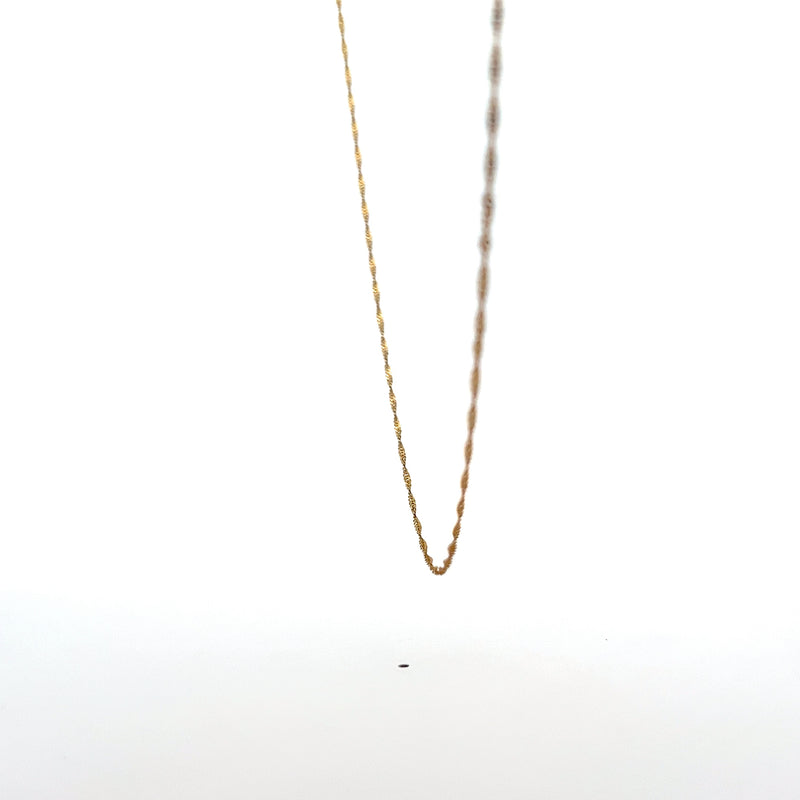 14K YG Loose Rope Chain