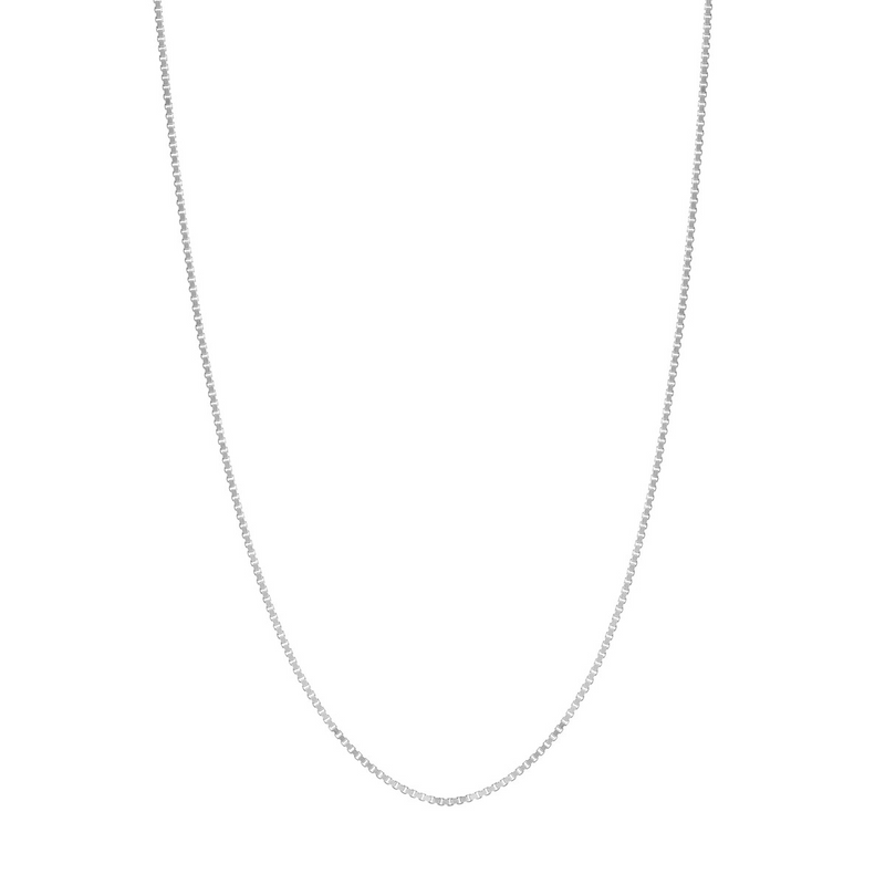 10K WG Box Chain 16"
